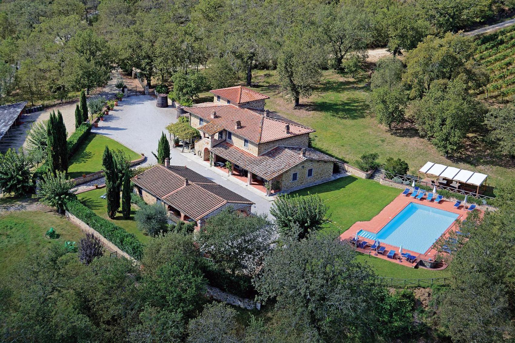 Agriturismo L'Incrociata Bucine Екстериор снимка